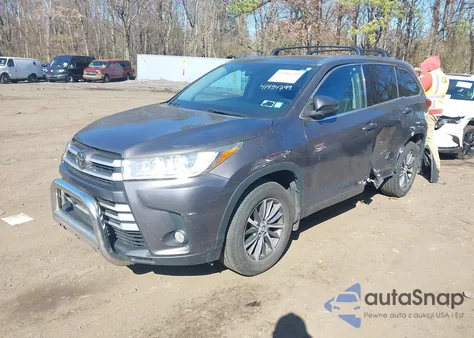 2017 Toyota Highlander Xle from USA, damaged, VIN 5TDJZRFH6HS366307